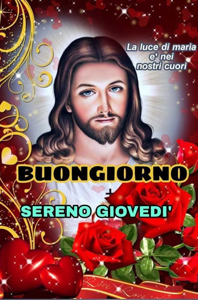 buon giovedì Gesù