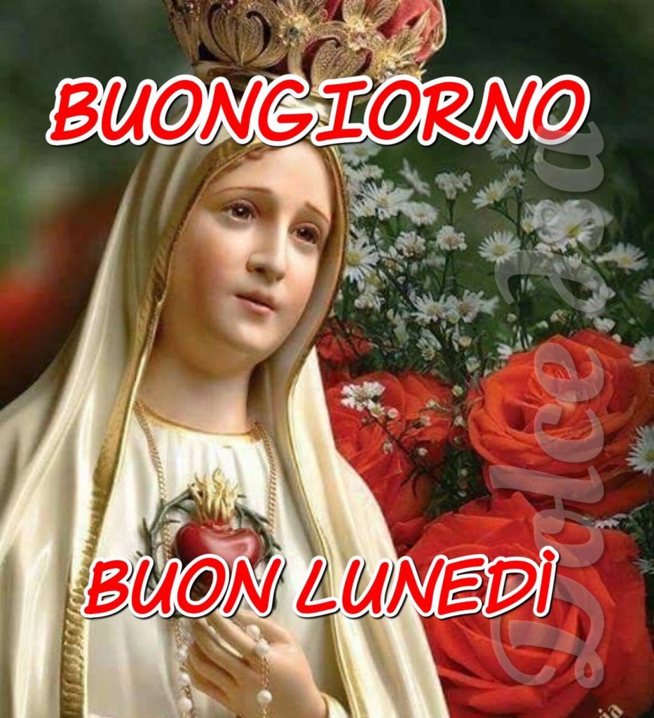 Buon Lunedì Madonnina