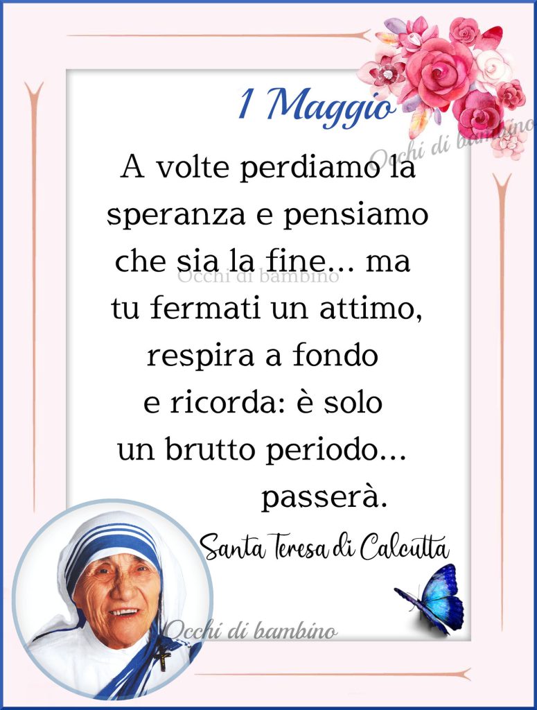 frasi belle per il primo Maggio