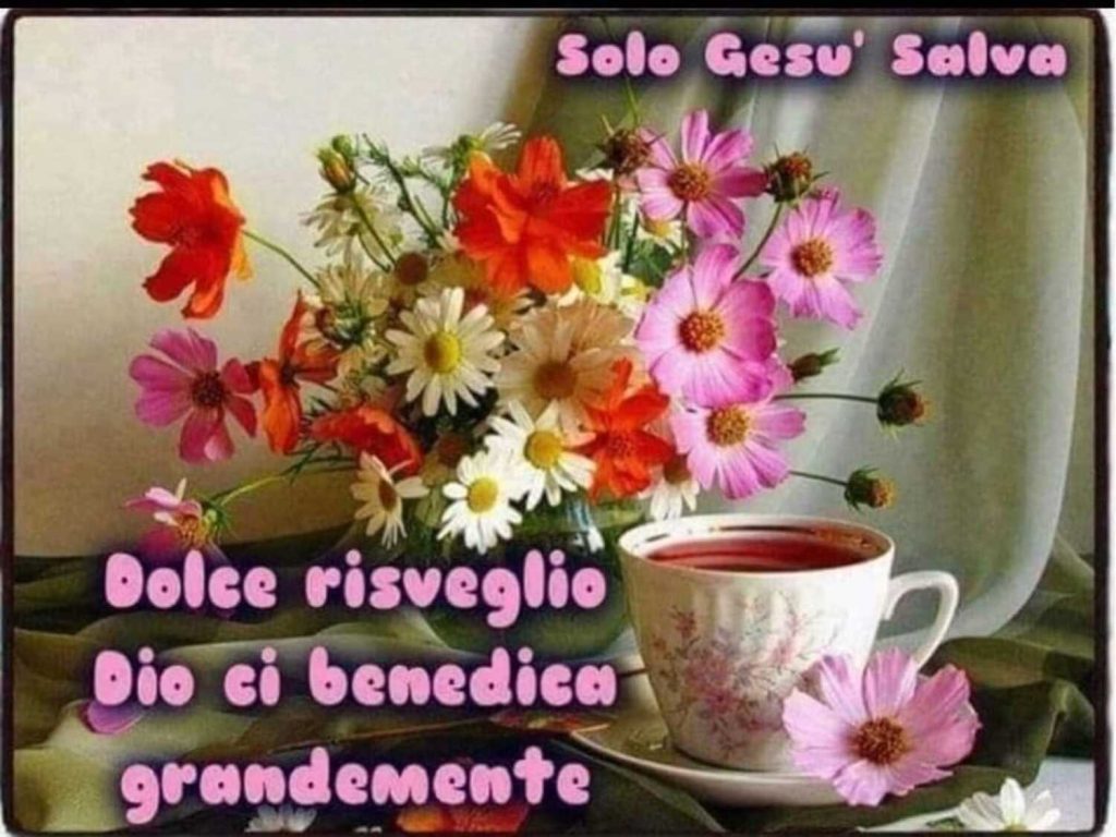 buongiorno benedizioni