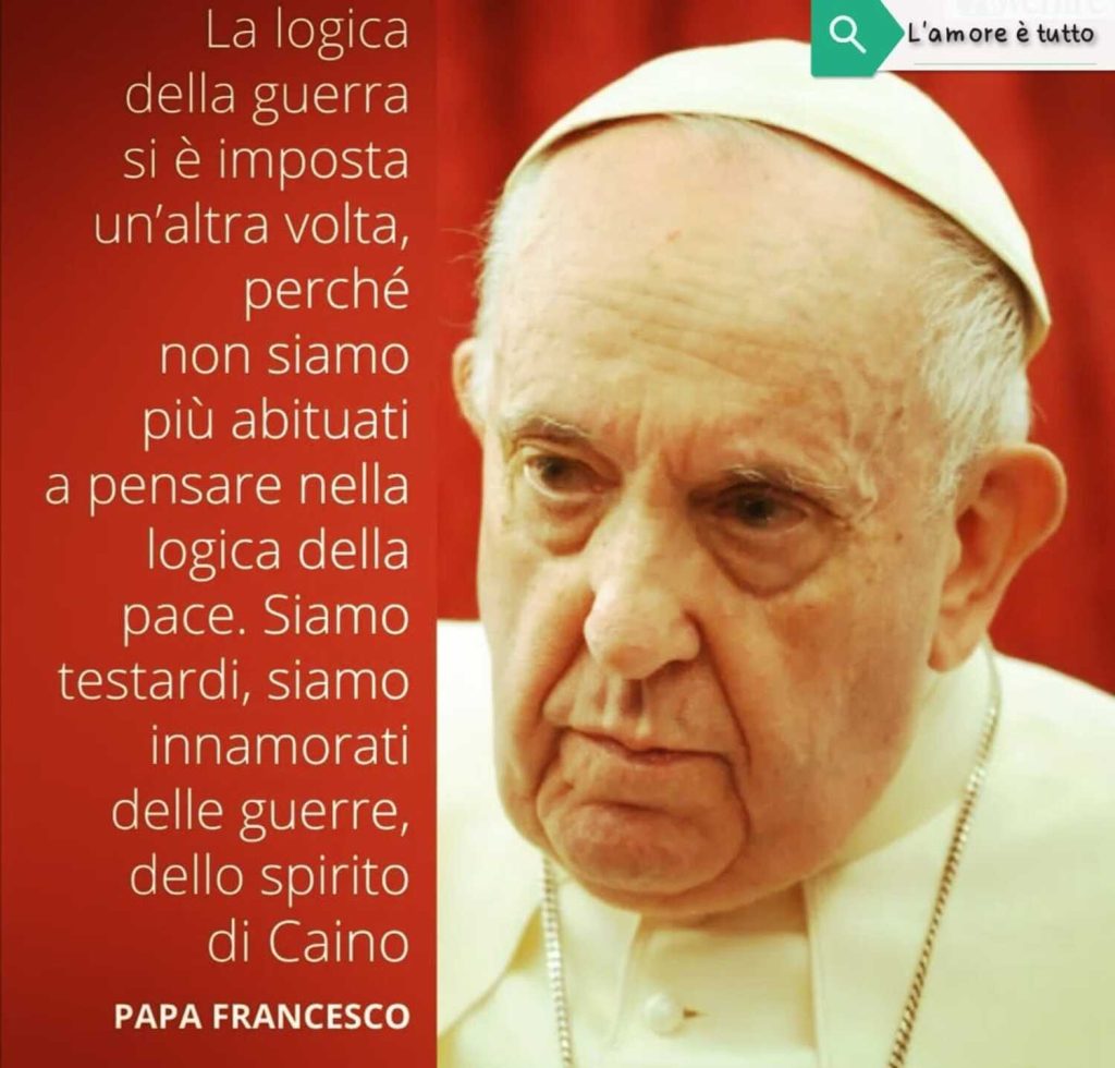 Le frasi del Papa Francesco