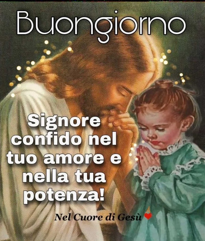 felice giorno con Gesù