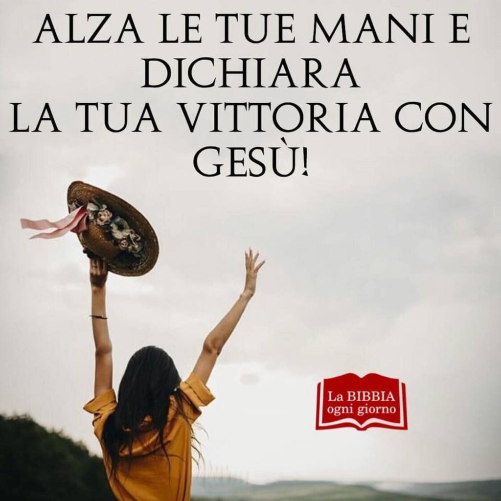 Alza le tue mani e dichiara la tua vittoria con Gesù!