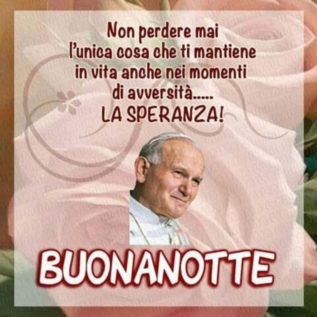 buonanotte Papa