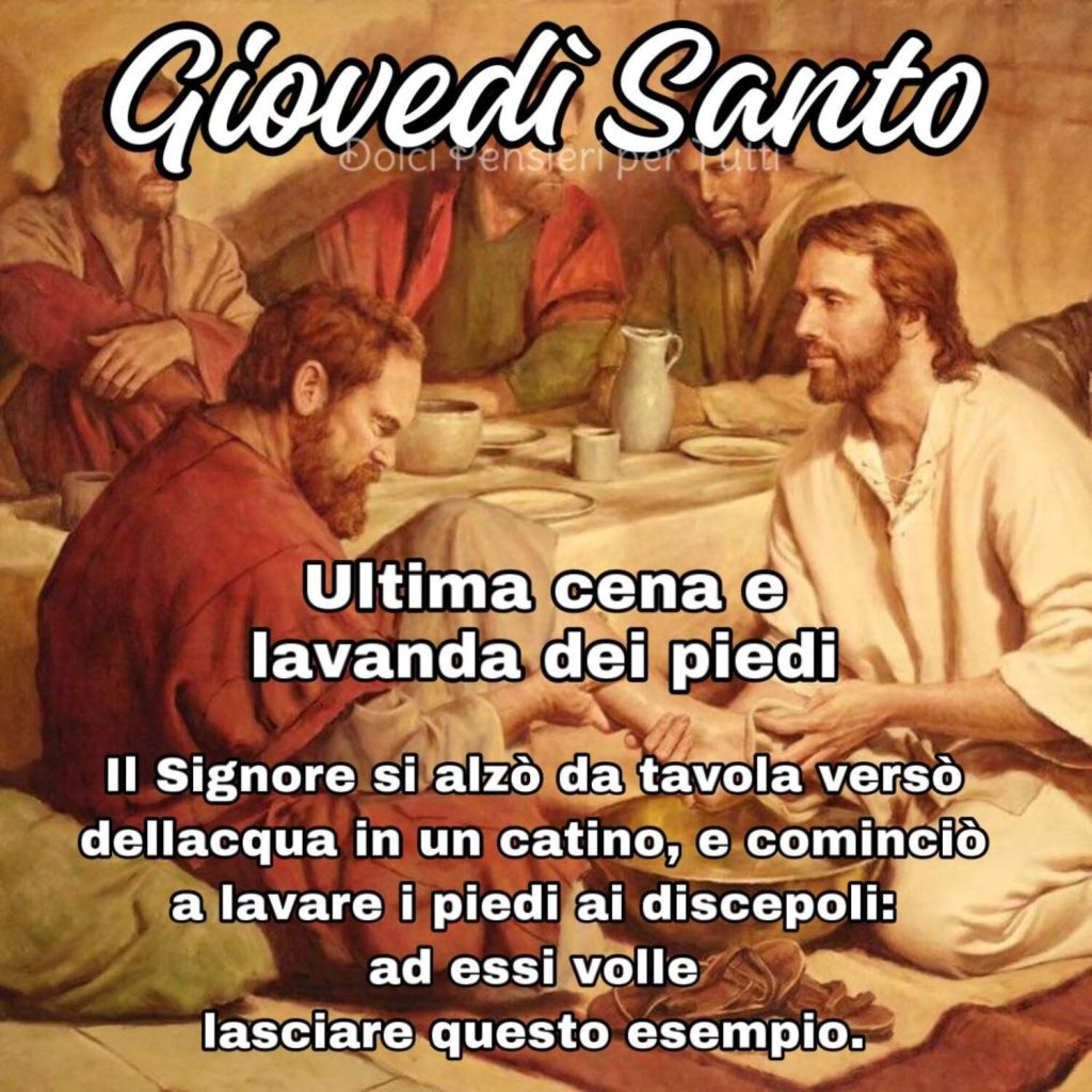 buon giovedì santo